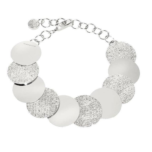Bracciale donna in bronzo argentato Rebecca BRZBBB37 | Gioiellitosti.it